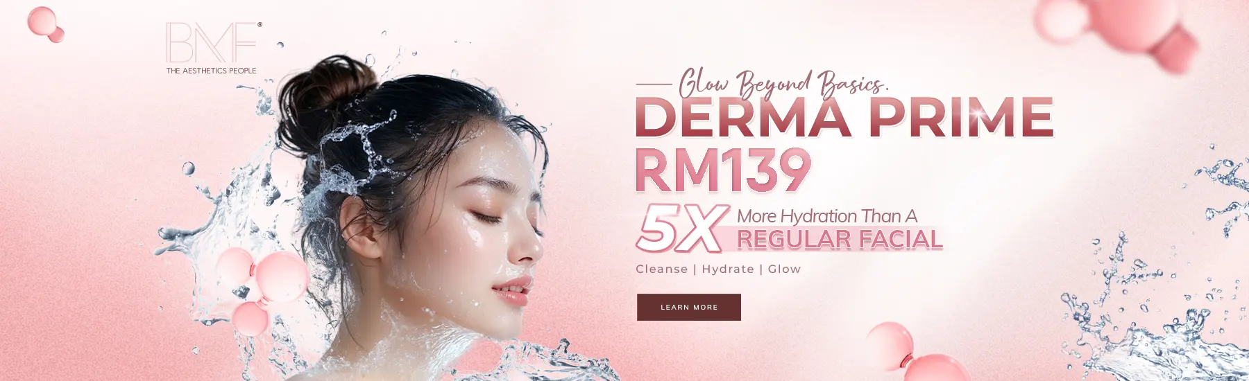 5x More Hydration than a Regular Facial