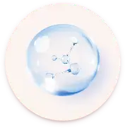 Hyaluronic Acid locks in moisture, plumps fine lines, and improves elasticity